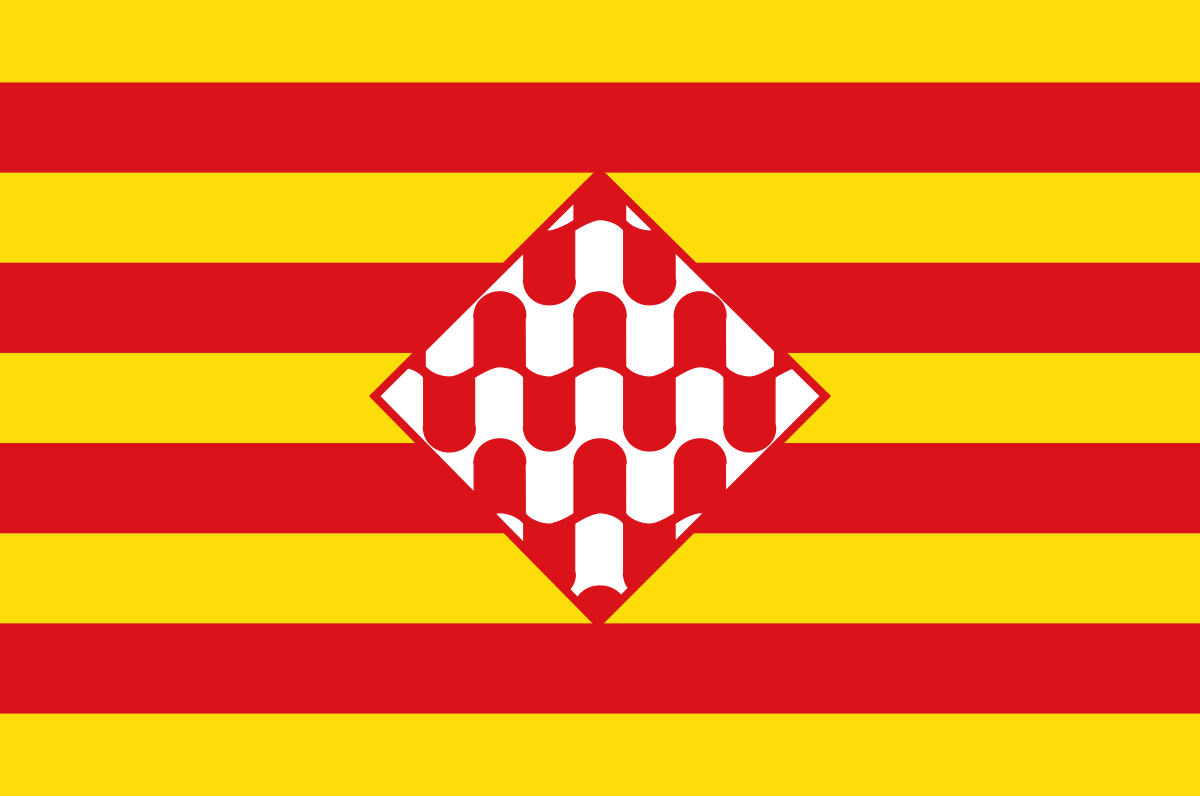 Bandera de la provincia de Girona